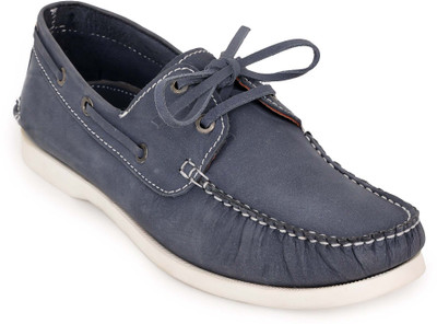TZARO TIMBERWHBLU Boat Shoes For Men(Blue , 9)