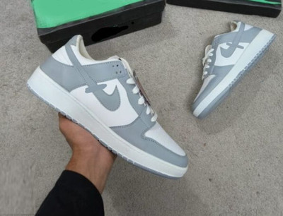 PM TRADERS High Quality Imported Shoes For Men Sneakers For Men(White, Grey , 9)