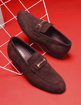 Wave Walker WW-CRANE Loafers For Men(Brown , 10)