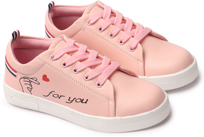 Antox Presents Fashionable and Comfortable Shoe for Women/Ladies/Girls Sneakers For Women(Pink , 5)