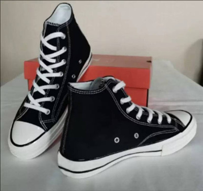 Vaniya Shoes High Tops For Women(Black , 8)