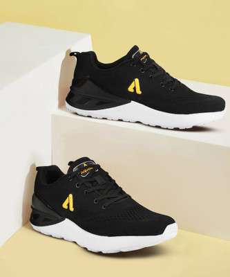 Aqualite VEGAS-6 Black/Mustard Men Casual Shoes Running Shoes For Men(Black , 6)