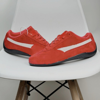 Street Bird Men's Speedcat LS Motorsport Inspired Sneakers Shoes Sneakers For Men(Red , 6)