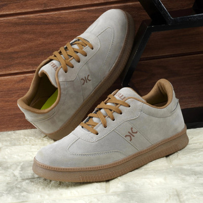 KILLER Trendy Sneakers for Men | Casual, Running & Sports Shoes – Lightweight Comfort Sneakers For Men(Grey , 8)