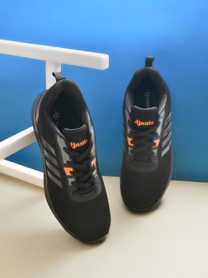AJANTA Sports Running,Training & Gym Shoes, Walking Shoes For Men(Black)