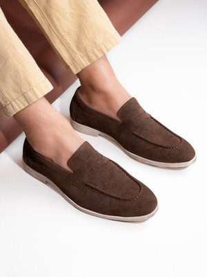 Mast & Harbour Men Brown Loafers Loafers For Men(Brown , 11)