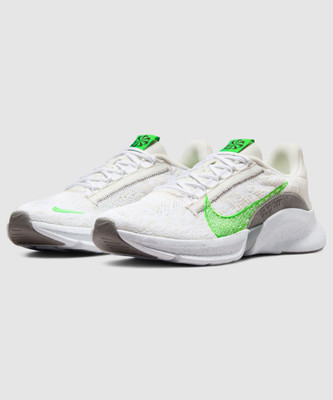 NIKE SuperRep Go 3 Next Nature Flyknit Training & Gym Shoes For Men(White , 11)