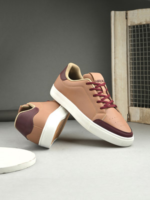 HRX by Hrithik Roshan HRX-118 20 Sneakers For Men(Camel , 7)
