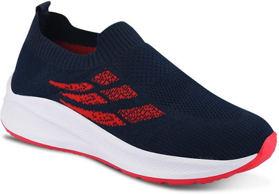 nvisan FK-01-BLUE Slip On Sneakers For Men(Blue , 8)