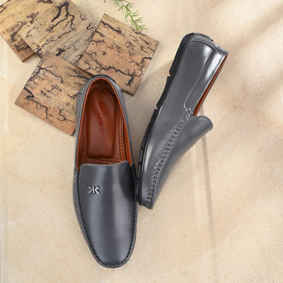 KILLER KL8040 Lightweight Comfort Extra Soft Summer Trendy Premium Stylish Loafers For Men(Grey , 6)