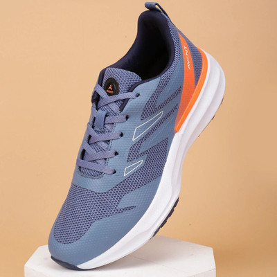 AVANT Aqua Ignite Sneaker Shoes with Enhanced Grip Outsole & Laces Casual Sneakers Sneakers For Men(Blue, Orange , 8)