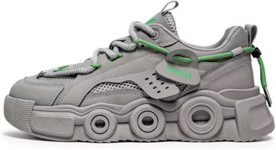 K' Footlance Sneakers For Men(Grey , 8)