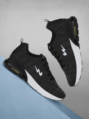 CAMPUS REMO | Men’s Running, Gym & Training Shoes | Lightweight Cushioned Footwear Running Shoes For Men(Black , 10)