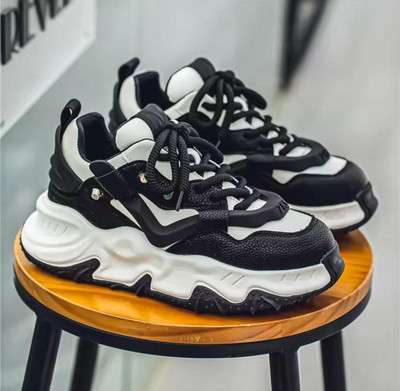 6ONE9 Sneakers For Men(Black, White , 8)