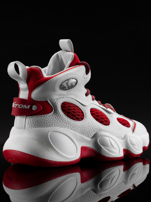 ATOM Supernova Sneakers For Men(White, Red , 11)