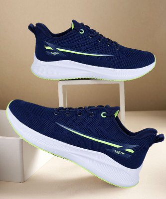 LANCER BOSS-2NBL-PGN Running Shoes For Men(Blue , 8)