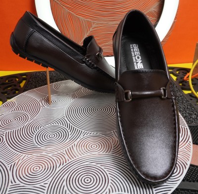 BeeOne Loafers For Men(Brown)