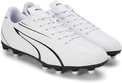 PUMA VITORIA FG/AG Football Shoes For Men(White , 9)