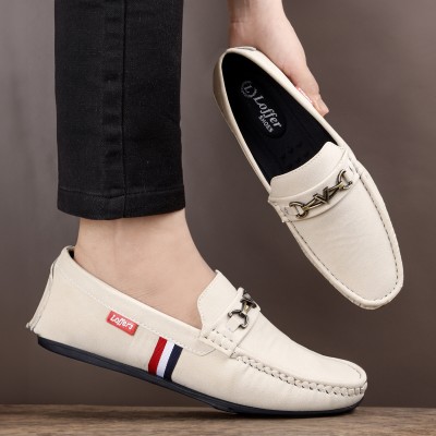 ROCKFIELD Loafers For Men(White , 9)