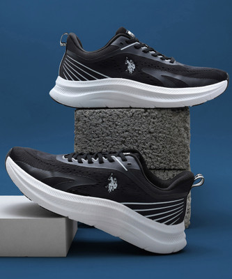 U.S. POLO ASSN. Walking Shoes For Men(Black , 7)