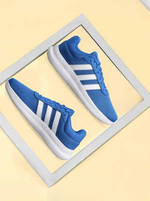 ADIDAS LITE RACER 4.0 Running Shoes For Men(Blue , 11)