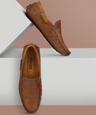 Prolific Premium Series Loafers For Men(Tan)