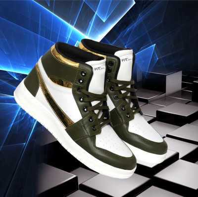 FITCOM Casuals For Men(Olive , 6)