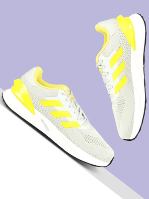 ADIDAS Lightrun Lit M Running Shoes For Men(Grey, Yellow , 11)