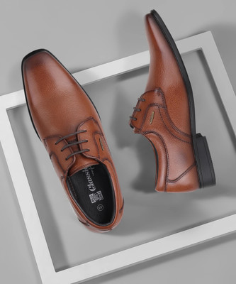 RED CHIEF RC3973LR 006 Derby For Men(Tan , 9)