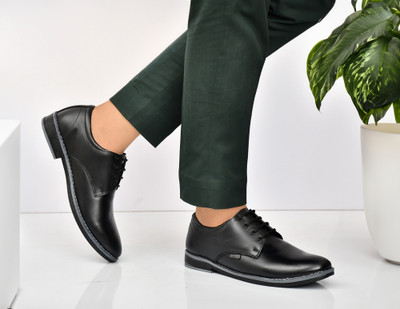DENSU Party Wear For Men(Black , 10)