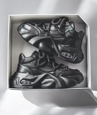 azalya Stylish Men Performance Shoes for Running, Walking & Fitness Running Shoes For Men(Black , 6)