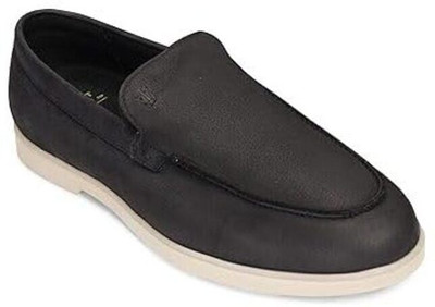 THOMAS CRICK Loafers For Men(Black , 7)