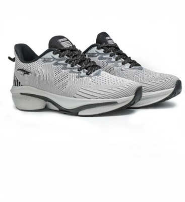 asian TITAN-03 Sports,Walking,Training,Gym,Stylish Running Shoes For Men(Grey, Black , 7)