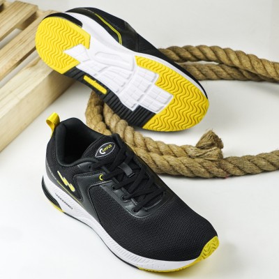 CAMPUS CAMP-SLASHER Running Shoes For Men(Black)
