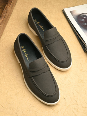 Mast & Harbour Loafers For Men(Grey , 10)