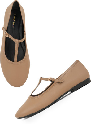 DROP BOLD Bellies For Women(Beige , 7)