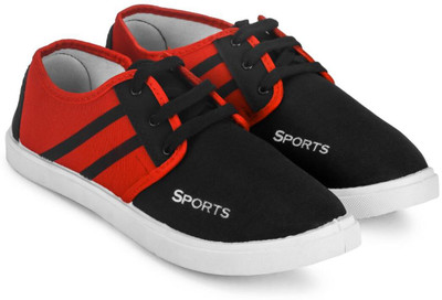 FASH N FOOT Casuals For Men(Red , 6)