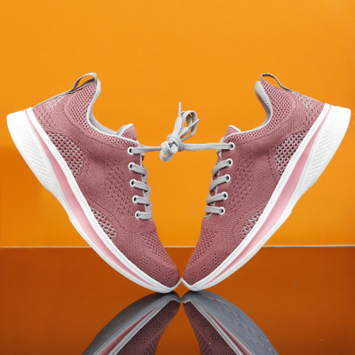 bacca bucci Running Shoes For Women(Pink , 4)