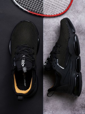 Impakto by Ajanta Running Shoes For Men(Black)