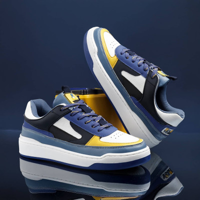 bacca bucci Looney Tunes “Road Runner Rush” Sneakers For Women(Blue , 3)