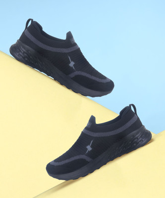 Sparx SM 766 Walking Shoes For Men(Black, Grey , 8)