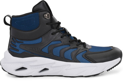 HRX by Hrithik Roshan HX-340 02 Hiking & Trekking Shoes For Men(Blue, Black , 8)