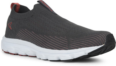 POWER Women's Stylish and Comfortable Shoes | Perfect for Daily Wear. Women Slip On Sneakers For Men(Grey , 6)