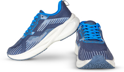 VECTOR X Sky Mesh Upper | EVA sole Comfortable Cushioning for Jogging, Running & Gym Running Shoes For Men(Blue , 8)
