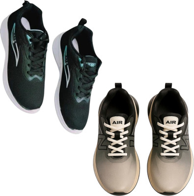 Plama Stylish Casual Shoes for Men – Perfect for Daily Wear Casuals For Men(Black, Grey , 6)