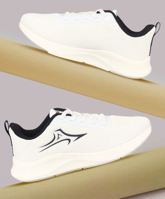 Abros CARTER Running Shoes For Men(Off White , 10)
