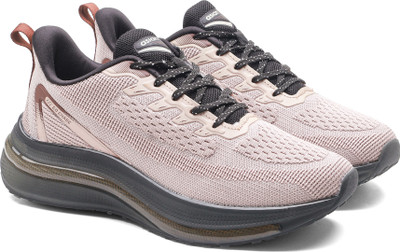 asian Powerplay-30 Men Running Shoe | Stylish Sports Shoe with Cushion & Support Running Shoes For Men(Beige, Black , 8)
