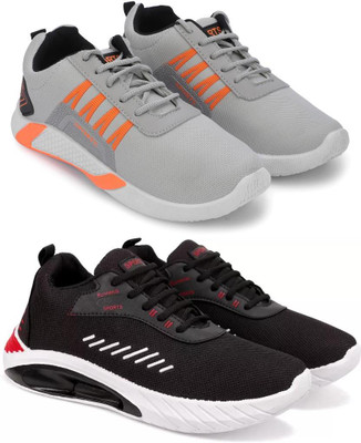 ELASA TY-HEROO GREY_TOOFAN BLACK Outdoors For Men(Grey , 7)