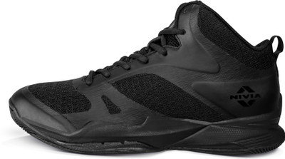 NIVIA Combat 2.0 Basketball Shoes For Men(Black , 8)