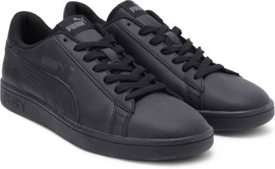 Puma Smash v2 L Sneakers For Men  (Black)